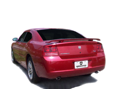 Willpak Prepainted Two Post Rear Spoiler 06-10 Dodge Charger - Click Image to Close